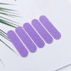 100PCS Mini Emery Boards Disposable Nail File Purple Nail Files Buffers Lot Manicure Tool Set Nail File for Natural Nails Home Salon Use view 4