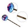 4 PCS Womens Hair Barrettes, Jungle Flamingo Starry Sky Background Long Bobby Hair Pins for Girls, Stainless Steel Hair Clips Headwear Styling Tools Hair Accessories view 3