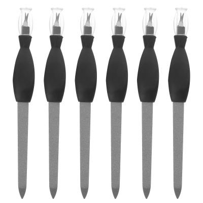 FRCOLOR Pcs Cuticle Remover Dead Skin Fork Dead Skin Cuticle Pusher Nail Tool Nail File Buffer