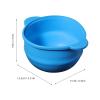 FRCOLOR Silicone Wax Warmer Liner Non-stick Wax Melt Pot Reusable Bowl for Home and Salon Use Replacement view 2