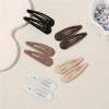 GKETN Snap Hair Clips for Women Water Drop Non Slip Hair Barrettes Heavy Coated Metal Hair Clips Accessory Mixed Color 20 PCS 1.89" view 3