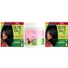ORS Olive Oil Built-In Protection Full Application No-Lye Hair Relaxer - Multi-Use Styling Cream Infused with Collagen & Avocado Oil for Strength & Length - Bundle view 1