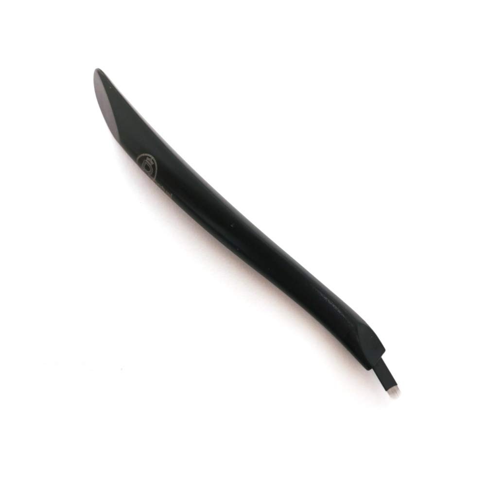 Disposable Microblading Needle 10pcs Pen Microblade Permanent Makeup Handle Tool x10 (14 U Shaped 0.18mm (10))