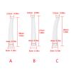 GMBYLBY Grafting Eyelashes Tweezers Silicone Covers Tweezers Tips Protect Case Prevent Tweezer From Hit Lashes Auxiliary Tools Tweezers Caps view 3