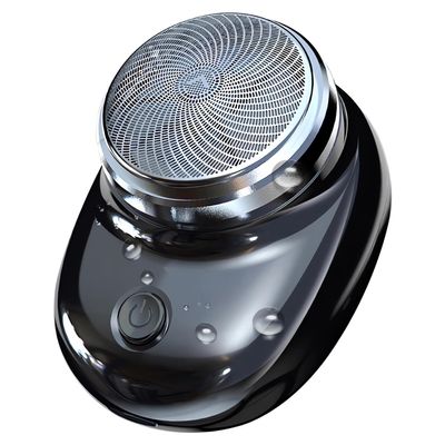Mini Portable Men's Electric Razor - Rotary Replacement, USB Rechargeable, Wet & Dry, Waterproof for Home, Car, Office