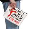 G2TUP TV Show Inspired Gift I Like To Kick I'm 50 Makeup Bag Fun Skit Lover Cosmetic Bag TV Show Characters Fans Gift (I Like To Kick I'm 50 MB) view 2