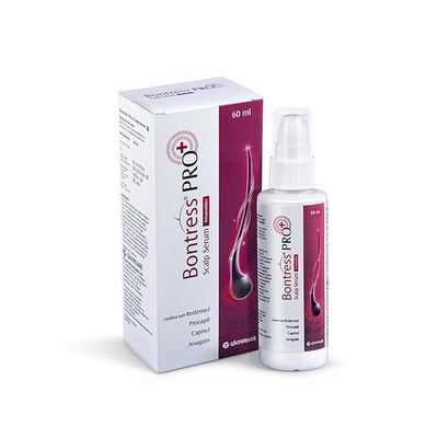 CLASSIC DERMA Bontress Pro+ Scalp Serum | helps reduce hair fall | Hair Growth Serum for both Men & women 60ml | 2.0Fl Oz, Clear