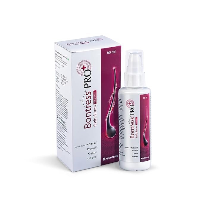 CLASSIC DERMA Bontress Pro+ Scalp Serum | helps reduce hair fall | Hair Growth Serum for both Men & women 60ml | 2.0Fl Oz, Clear