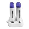FOMIYES 1 Set Two Seat Hair Removal Machine Wax Device Wax Heater for Woman Wax Melt Warmer Wax Tool Wax Machine Wax Warmer Wax Gadget Wax Melter, White view 1