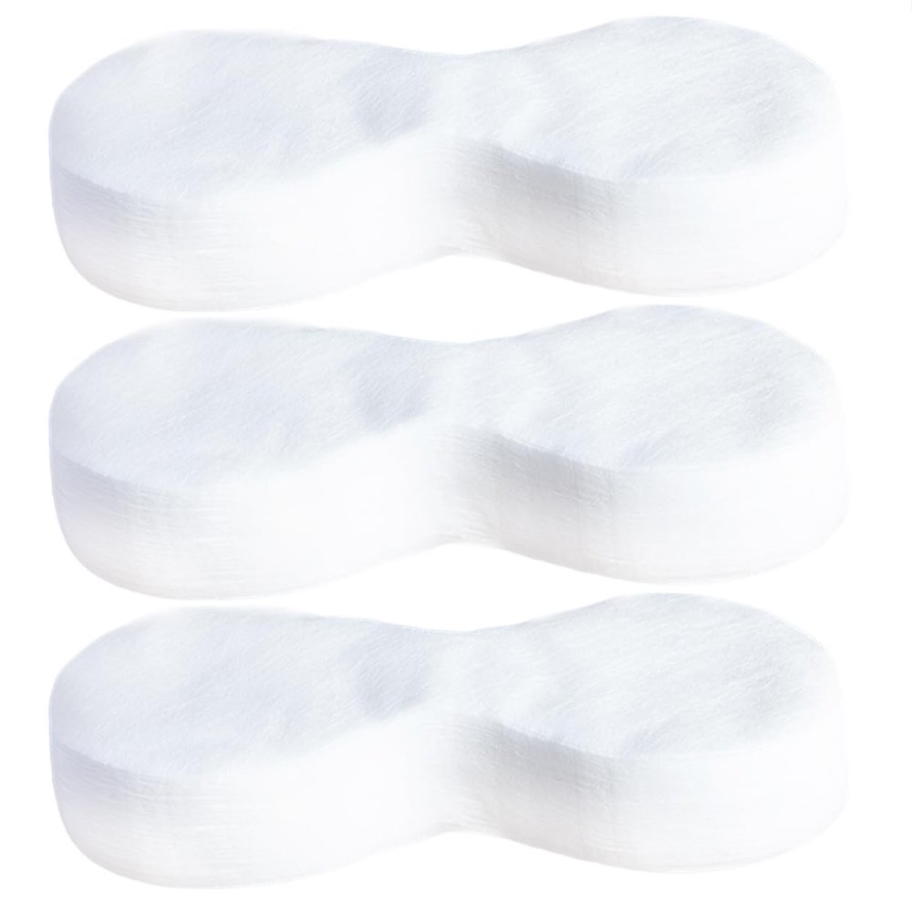 Arcemain 300 Sheets Disposable Non Woven Eye Mask Paper, Disposable Cotton DIY Eye Paper Disposable Cotton Eye Pillow Covers for Skincare Spa Wrap Moisture Retention