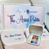 16 colours Narina The Artist Palette x MPA with mixing pad, 2 mini palettes, 24 grids for Nail Art, Solid colour 5g each High Pigment & Coverage. view 2