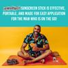 #EverydayHustle Sunscreen Stick For Men, Broad Spectrum SPF 50 Protection for Face and Body, No-Mess Application, 75g view 4