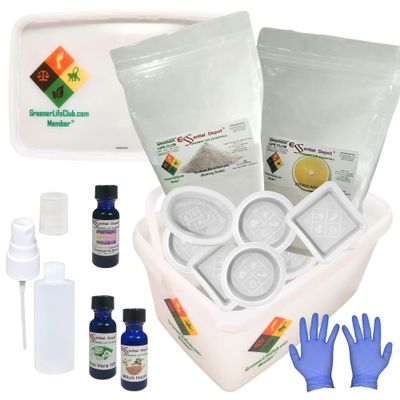 Essential Depot Bath Bomb Making Kit (Deconstructed) - Basic - Celebrate Lavender Scent - Everything Needed to Make 12-15 Bath Bombs