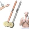 2024 Newest Body Brush Long Handle for Showering with Soap Dispenser, Bath Massage Cleaning Brush Back Scrubber for Use in Shower for Women Men (1PC Pink +1PC Blue) view 1