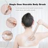 2024 Newest Long Handle Bath Massage Cleaning Brush for Body with Soap Dispenser, Shower Back Srubber/Brush/Washer for Use in Shower for Women Men (1PC Blue) view 2