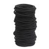 10Pcs Black Hair Ties, Rubber Bands for Hair, Elastic Hair Ties No Damage, Small Hair Bands for Thick Ponytail Women, Hair Accessories, Comforts No Slippage Suitable Elastics and Ties view 1