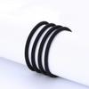 10Pcs Black Hair Ties, Rubber Bands for Hair, Elastic Hair Ties No Damage, Small Hair Bands for Thick Ponytail Women, Hair Accessories, Comforts No Slippage Suitable Elastics and Ties view 4