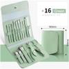 AGYCMF Portable Nail Clipper Set, 16 Piece Set for Personal Body Care/Grooming Multifunctional view 2