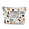 Nashville Gifts Nashville Makeup Bag Cosmetic Bag Nashville Souvenirs Funny Nashville Travel Gifts Birthday Bachelorette Party Friendship Gifts for Nashville Lovers Women Girls Bridesmaid Christmas view 1