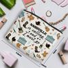 Nashville Gifts Nashville Makeup Bag Cosmetic Bag Nashville Souvenirs Funny Nashville Travel Gifts Birthday Bachelorette Party Friendship Gifts for Nashville Lovers Women Girls Bridesmaid Christmas view 2