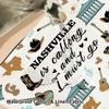 Nashville Gifts Nashville Makeup Bag Cosmetic Bag Nashville Souvenirs Funny Nashville Travel Gifts Birthday Bachelorette Party Friendship Gifts for Nashville Lovers Women Girls Bridesmaid Christmas view 4