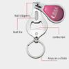 AGYCMF Portable Multi-Functional Ladies Nail Clippers, Lovely Appearance, with Bottle Opener, Compact and Lightweight Multifunctional view 4