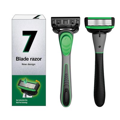 GMBYLBY Multi Head Shaving Kit With 7 Interchangeable Options And Anti Slip Rubber Grip Improve Your Grooming Routine And Business Use