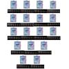 Clear Dual-Nail Forms Full Cover False Nail Tips Forms Nail Extension Tips Nail Mold Tips Nails Extension Forms Forms Clear Dual-nail Forms Full Cover Fasle Nail Tips With Scale view 2