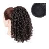 Ponytail Extension Short Afro Kinky Curly Ponytail Extension for Black Women, 12 Inch Puff Drawstring Curly Ponytail with 2 Clips, Synthetic Afro Drawstring Ponytail Pony Tails Hair Extensions(Color:2 view 1