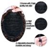 Ponytail Extension Short Afro Kinky Curly Ponytail Extension for Black Women, 12 Inch Puff Drawstring Curly Ponytail with 2 Clips, Synthetic Afro Drawstring Ponytail Pony Tails Hair Extensions(Color:2 view 3
