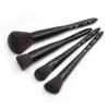 IBDRYKK Cosmetic Makeup Brow Cheek Eyeshadow Brush Set Tool Eyeliner Powder 10Pcs Brush, Black view 4