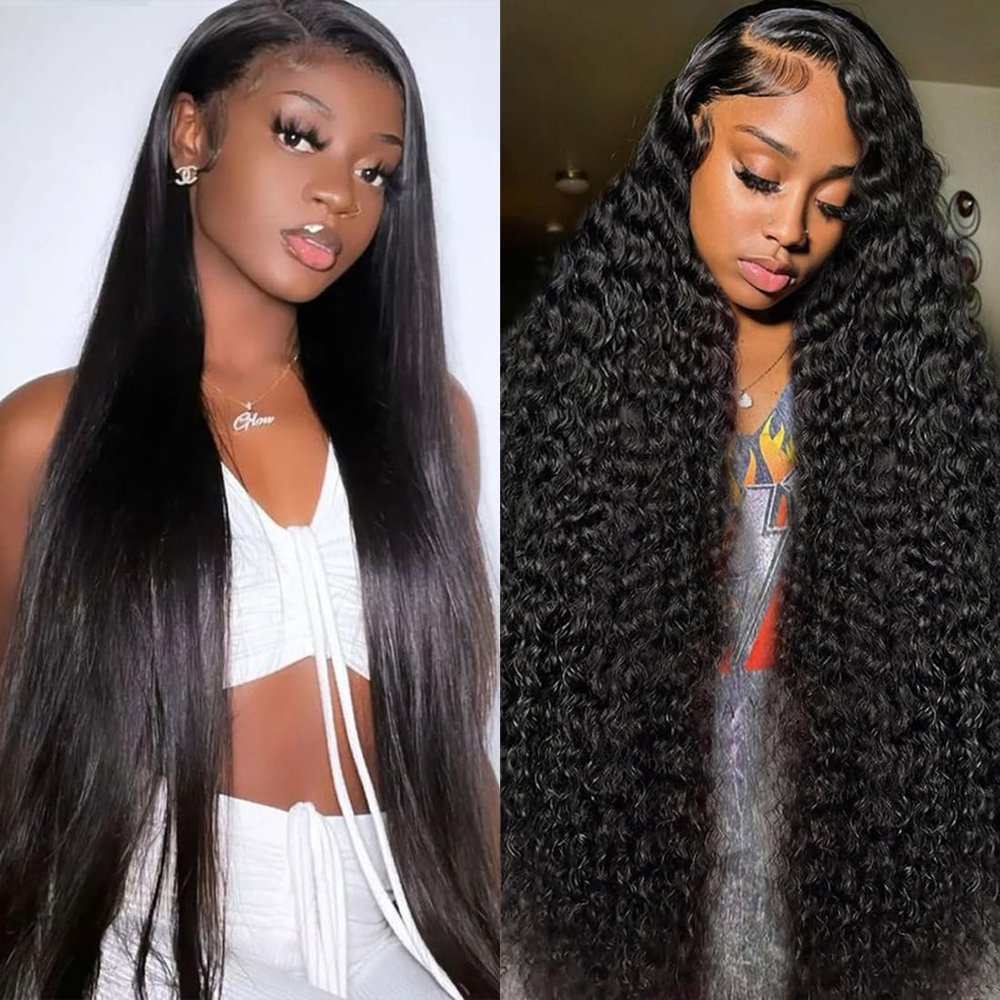 13x6 250 Density Water Wave Lace Front Wigs Human Hair,30 Inch 13x6 Straight Lace Front Wigs Human Hair