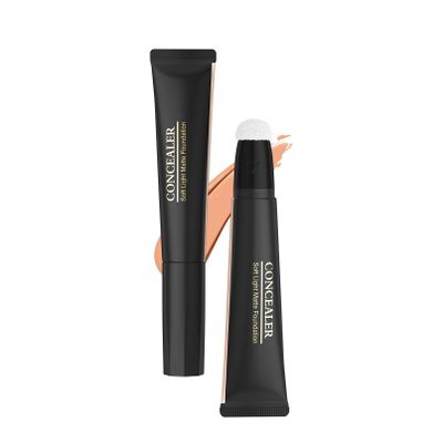 ddykanglicc Concealer foundation - with Cushion Applicator Tip to Cover Dark Circles, Blemishes & Skin Imperfections Long-Lasting Coverage (05#)