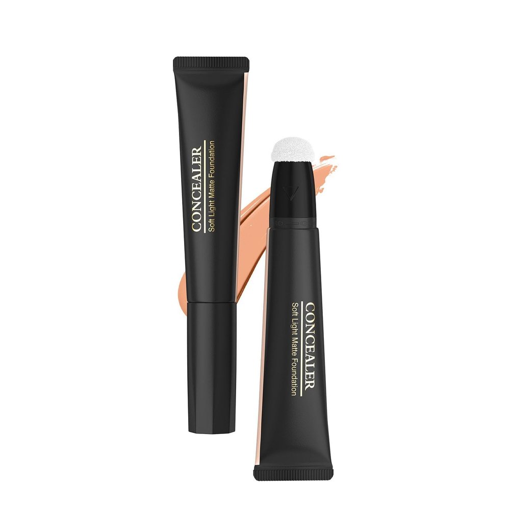 ddykanglicc Concealer foundation - with Cushion Applicator Tip to Cover Dark Circles, Blemishes & Skin Imperfections Long-Lasting Coverage (05#)