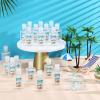 Dansib 12 Pcs Mini Aloe Vera Gel Bulk for Christmas Wedding Party 1oz Soothing Moisture Aloe Gel Bulk Travel Size for Thank You Gifts Christmas Favors Wedding Party (Beach) view 2