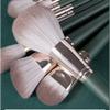 14Pcs Makeup Brushes Set Green Large Fluffy Soft Eye Shadow Foundation Brush super soft bristles for beginners Women Powder Blush Blending Beauty Make Up Tools view 3