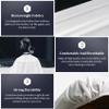 Tvvcalk 50PCS Disposable Fitted Massage Table Sheets, Heavy Duty Elastic Disposable Bed Cover, Breathable Disposable Fitted Sheets for Spa White Non Woven Fabric 36 x 85 Inch view 3
