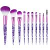 IBDRYKK Glitter Eye Brush Lip Brushes Cute Crystal Bling Sets Set Makeup Dazzled For Face Eyeshadow Makeup Brush Foundation(Color:Purple) view 4