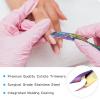 8 Packs Cuticle Trimmer Nippers Stainless Steel Cuticle Trimmer Cutter Pointed Blade Nail Cuticle Dead Skin Clipper Manicure Tool(Vivid Color) view 3