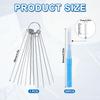 30pcs Shower Head Cleaner Tools, Shower Head Cleaning Brushes Multi-Sized Shower Head Cleaner Picks for Small Hole Anti-Clogging Cleaning Brush for Gap Nozzle Slot (Blue) view 2