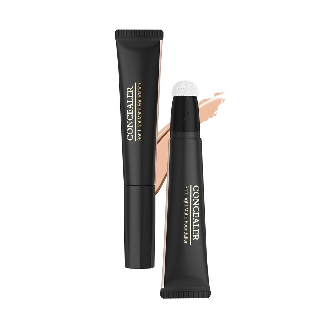 ddykanglicc Concealer foundation - with Cushion Applicator Tip to Cover Dark Circles, Blemishes & Skin Imperfections Long-Lasting Coverage (03#)