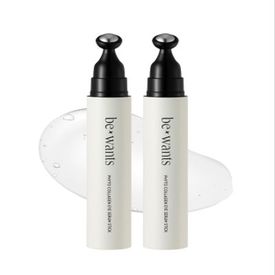 Bewants Instant Eye Bag Remover, Phyto Collagen Roll-On Serum Stick  Refreshing Under Eye Massage with 61% Bamboo Water & 10% Phyto Collagen (2 Pack)