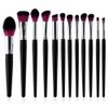 12Pcs Set Eyeliner Makeup Eyeshadow Brush Lip Powder Tool Foundation Brushes Brush Star Make up Alien view 1