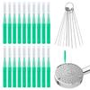 30pcs Shower Head Cleaner Tools, Shower Head Cleaning Brushes Multi-Sized Shower Head Cleaner Picks for Small Hole Anti-Clogging Cleaning Brush for Gap Nozzle Slot (Green) view 1