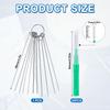 30pcs Shower Head Cleaner Tools, Shower Head Cleaning Brushes Multi-Sized Shower Head Cleaner Picks for Small Hole Anti-Clogging Cleaning Brush for Gap Nozzle Slot (Green) view 2