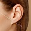 Ear Piercing Cleaner Floss,Ear Hole Cleaner,Ear Piercing Cleaner,180PCS Piercing Cleaner Floss,Piercing Cleaner,Earring Cleaner,Earring Hole Cleaner,Piercing Floss,Ear Hole Floss,Piercing Hole Cleaner view 3