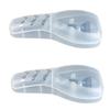 1Pc Clear Portable Travel Men Manual Razor Protector Plastic Box Cover Container Storage Shaver Holder Protector Case Organizer Manual Razor Travel Case Men's Electric Shaver Accessories view 1