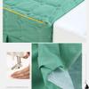 3-Piece Massage Table Sheet Set,Solid Color Beauty Bed Cover Hair Wash Bedspread Bed Sheet Ideal for Aesthetics Massage,O,150 * 70cm (H 150 * 68cm) view 3