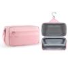 BAGSMART Travel Toiletry Bag for Men/Women, Dopp Kit Organizer Water-resistant Shaving Bag for Toiletries Accessories, Pink view 1