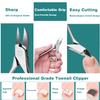 Ingrown Toenail Removal Kit, Pedicure Tools Kit Professional Knife Set Stainless Steel Ingrown Toenail Tool Foot Care Tools Nail Cuticle Remover (5 Pcs Set) view 4
